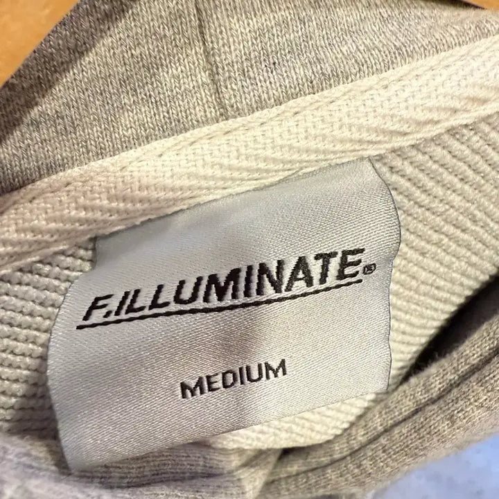 [BUNJANG] Filluminate Gray Hoodie / 필루미네이트 그레이 후드티