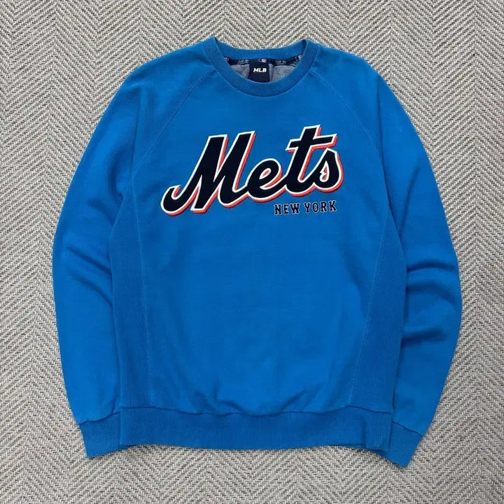 [BUNJANG] MLB New York Mets Crewneck Sweatshirt / mlb 뉴욕메츠 맨투맨 v2257