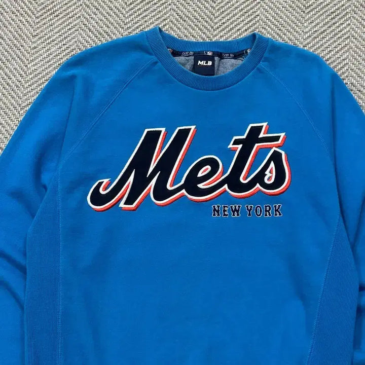 [BUNJANG] MLB New York Mets Crewneck Sweatshirt / mlb 뉴욕메츠 맨투맨 v2257