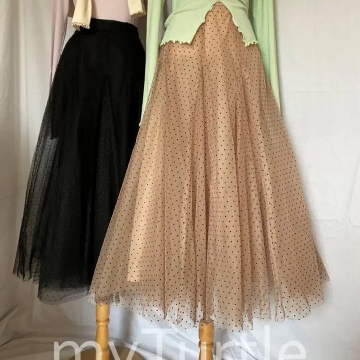 [BUNJANG] Luxury Long Chiffon Skirt / 럭셜 풍성 샤 롱스커트