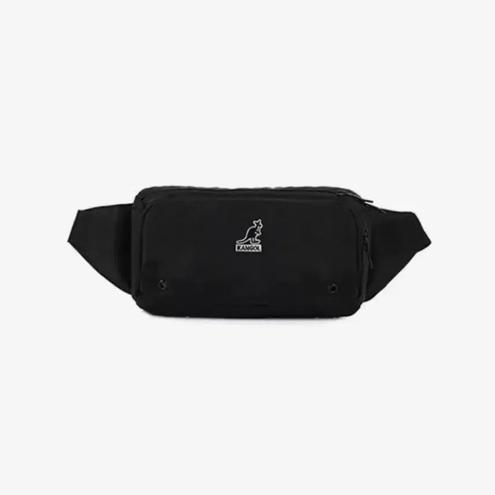 [BUNJANG] Kangol Waist Bag (Black) / 캉골 웨이스트백(블랙)