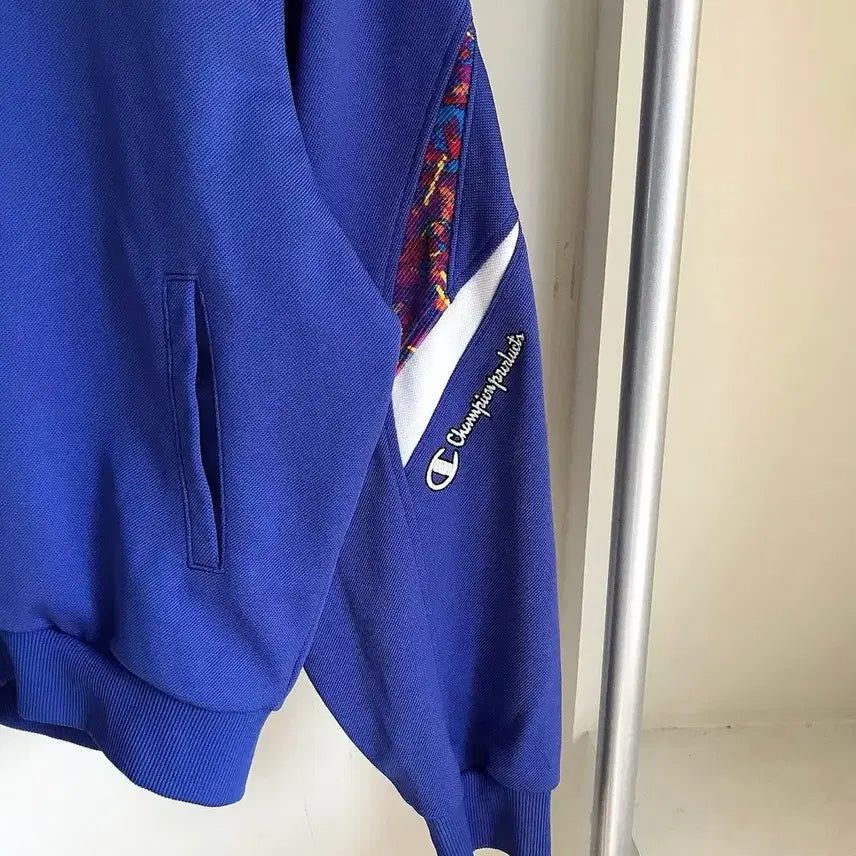 [BUNJANG] Champion Crop Track Zip-Up Jacket / 챔피온 크롭 트랙 집업 자켓