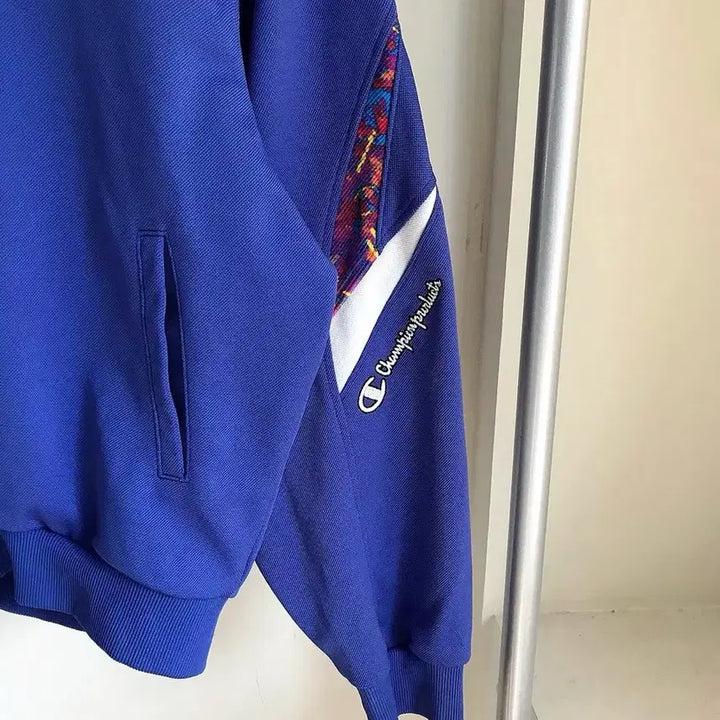 [BUNJANG] Champion Crop Track Zip-Up Jacket / 챔피온 크롭 트랙 집업 자켓