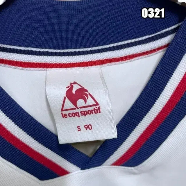 [BUNJANG] Le Coq Sportif Sunday Loose Fit Crop Sweatshirt / S 르꼬끄 선데이 루즈핏 크롭 맨투