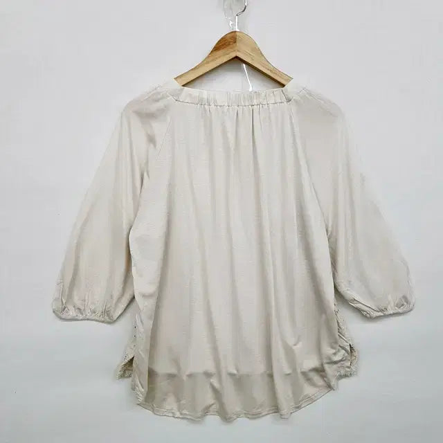 [BUNJANG] IC Blouse Tencel Cotton Top / IC 블라우스