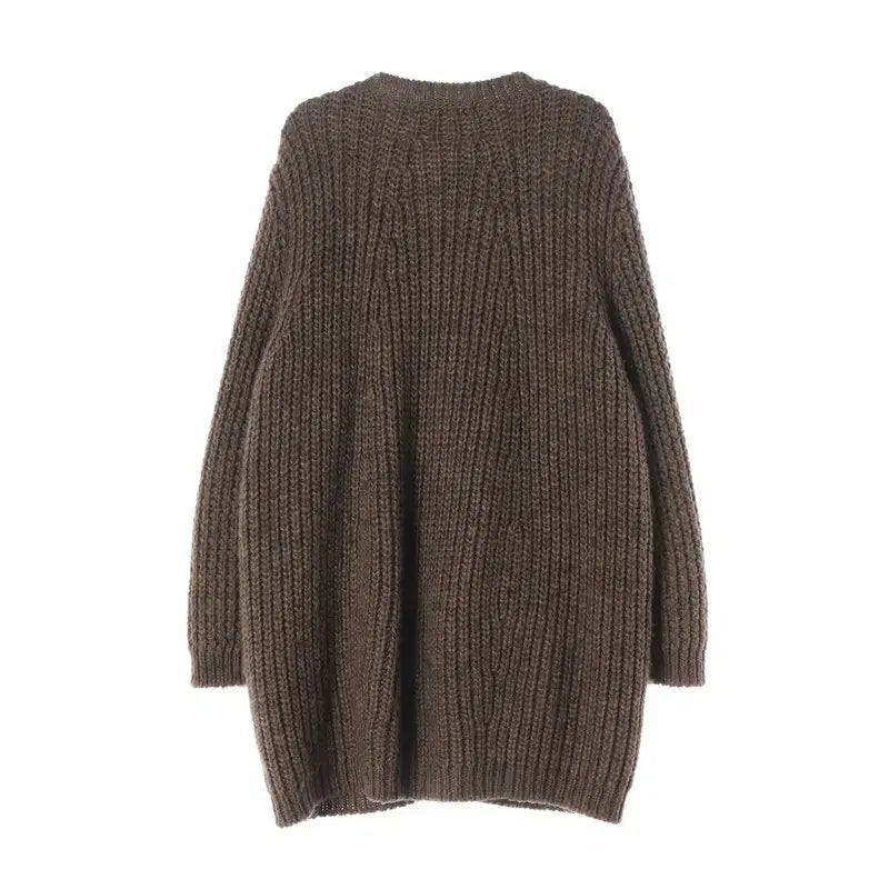 [BUNJANG] Jill Stuart Wool Mohair Blend Long Cardigan / 질스튜어트 울 모헤어 혼방 롱 가디건 F