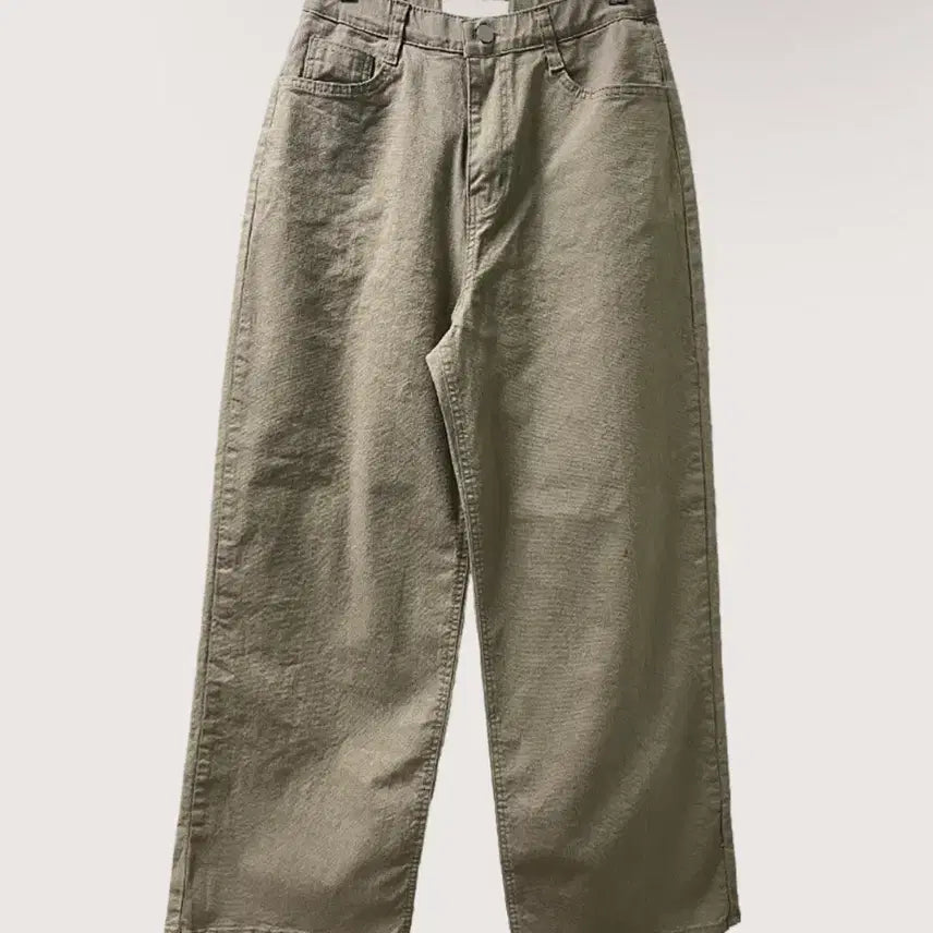 [SOLD OUT] 오베럴 뮤어 와이드팬츠 (연카키, M)