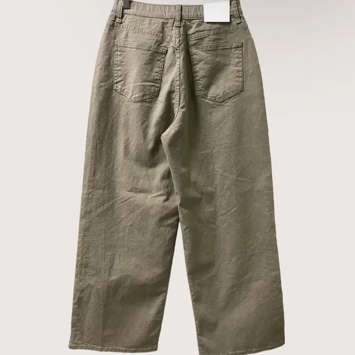 [SOLD OUT] 오베럴 뮤어 와이드팬츠 (연카키, M)