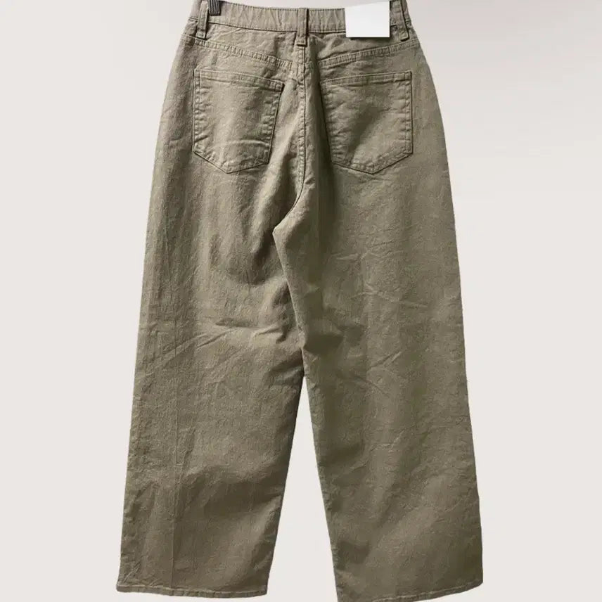[SOLD OUT] 오베럴 뮤어 와이드팬츠 (연카키, M)