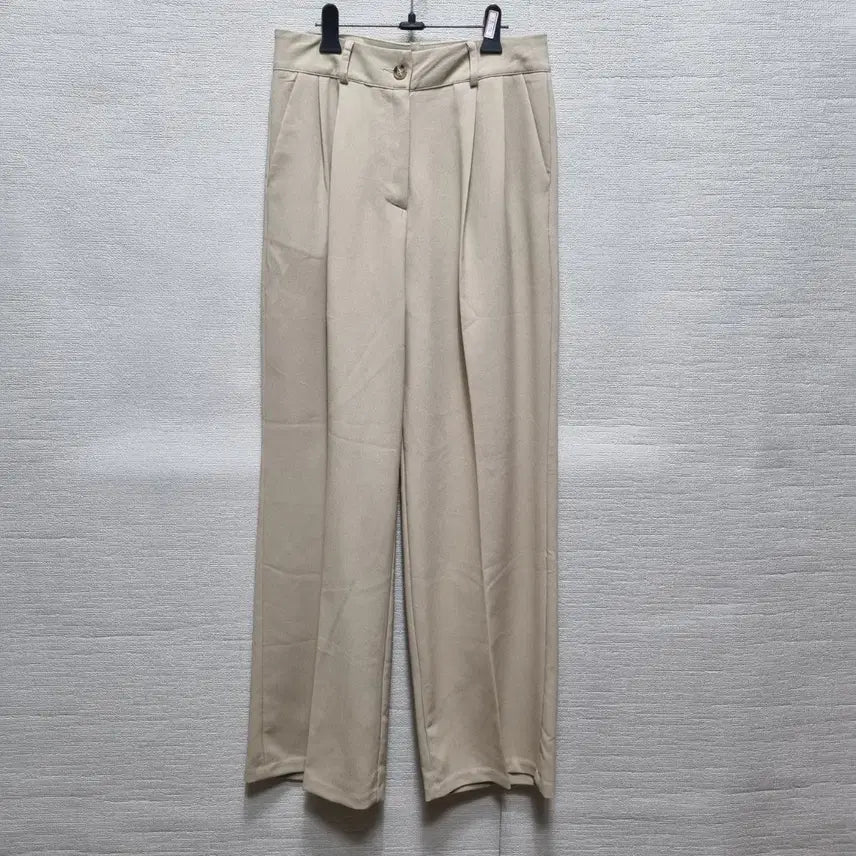 [BUNJANG] MA163 Wide Tucked Slacks / 마163 슬랙스 와이드팬츠