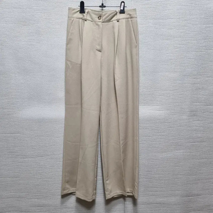 [BUNJANG] MA163 Wide Tucked Slacks / 마163 슬랙스 와이드팬츠