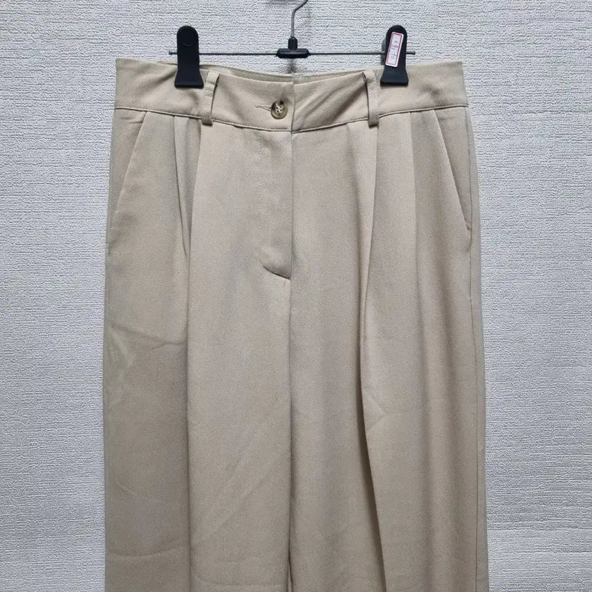 [BUNJANG] MA163 Wide Tucked Slacks / 마163 슬랙스 와이드팬츠