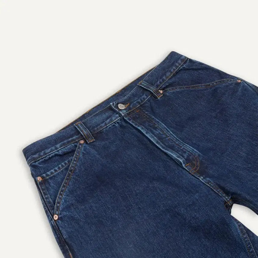 [BUNJANG] Drakes Stone Wash 14oz Japanese Selvedge Denim Jeans / [Drakes]드레익스 스톤워시 14oz 재패니스 셀비지 데님