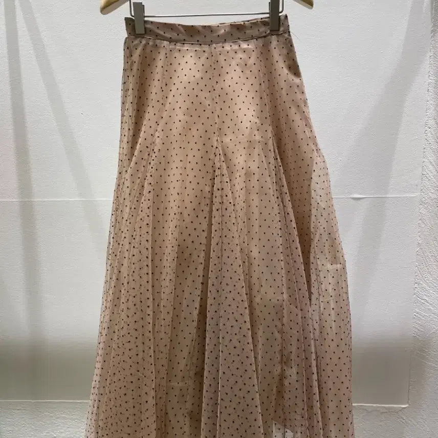 [BUNJANG] Luxury Long Skirt Black S / 럭셜 샤 롱스커트 블랙 S