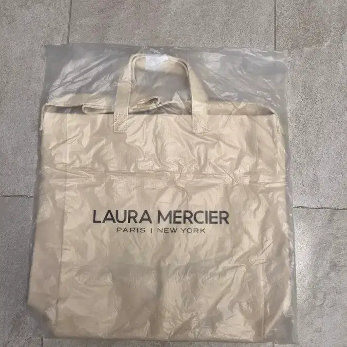 [BUNJANG] Laura Mercier Eco-Friendly Canvas Tote Bag / 로라 메르시에 컨버스 에코백 대형