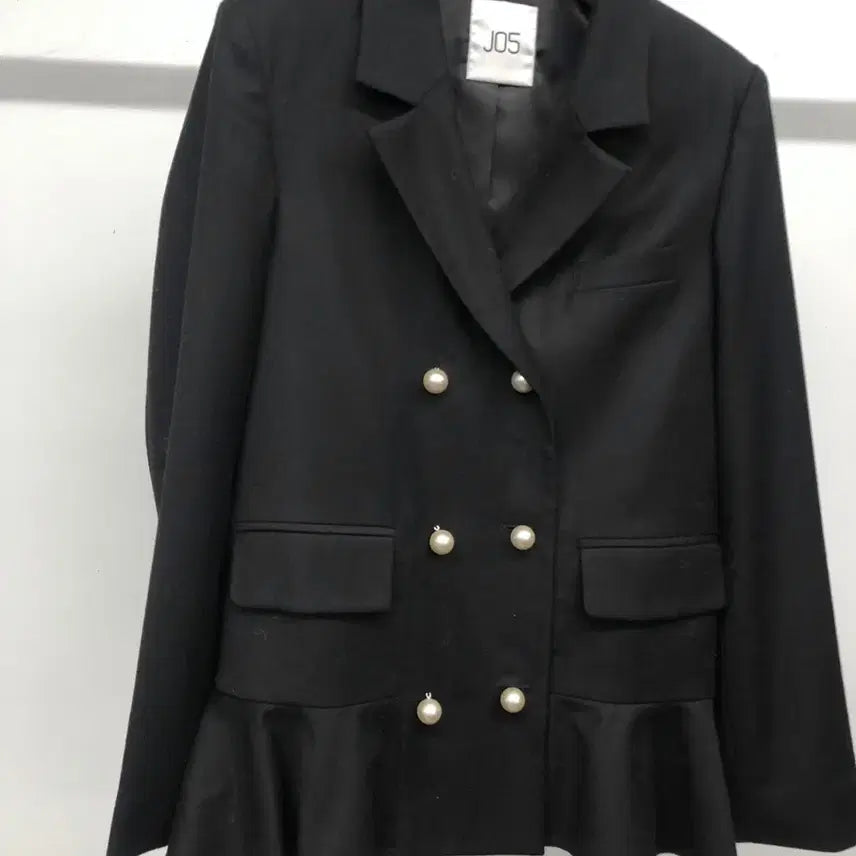 [BUNJANG] JO5 Peplum Pearl Jacket XS / JO5 제이오파이브 페플럼 진주 자켓 XS