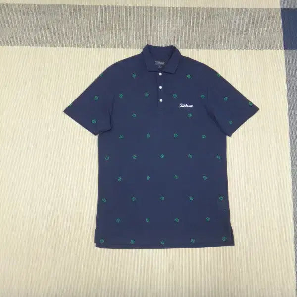 [SOLD OUT] (105) 타이틀리스트 클로버 스트레치 카라 반팔티
