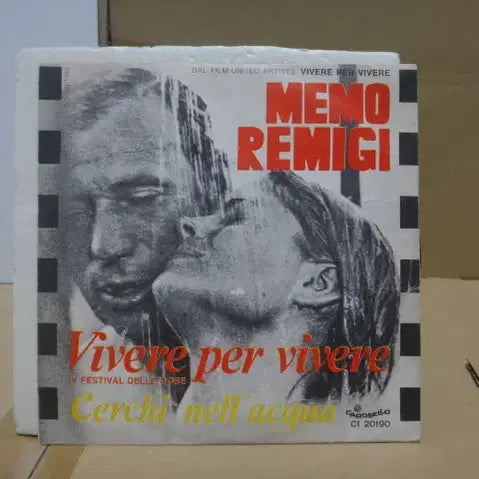 [BUNJANG] Memo Remigi Vivere Per Vivere 7-inch EP Record / (7인치 EP) Memo Remigi - 1970년 이탈리아 초반