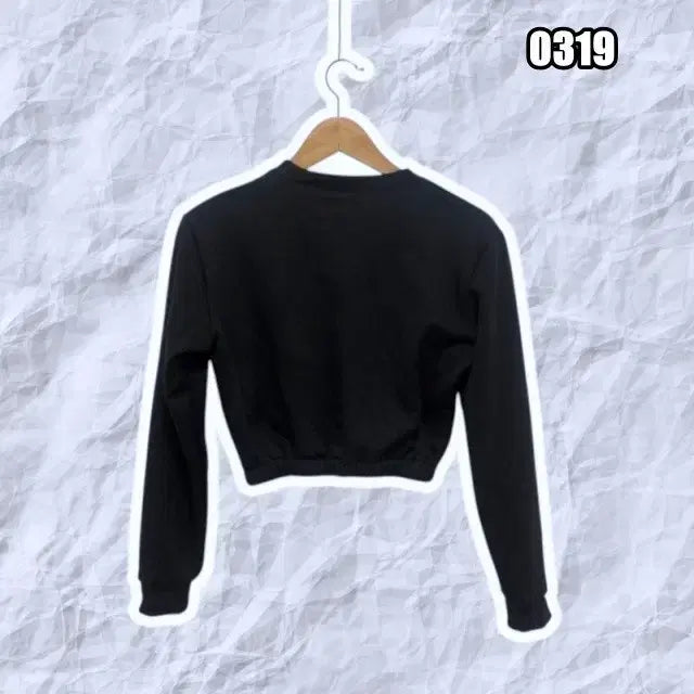 [BUNJANG] Adidas Big Logo Cropped Sweatshirt / 아디다스 빅 로고 크롭 맨투맨