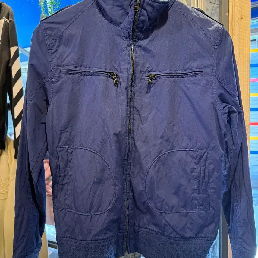[BUNJANG] Hugo Boss Windbreaker Blouson / 휴고 보스 윈드브레이커 블루종