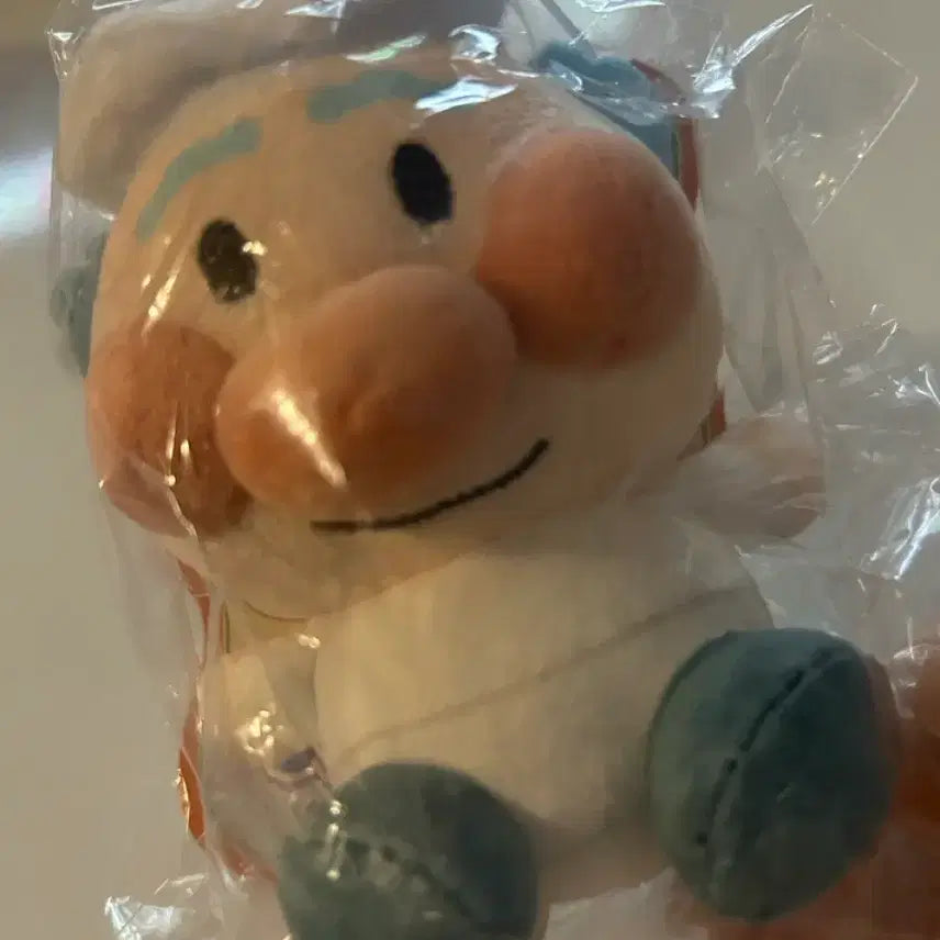 [BUNJANG] Anpanman Uncle Jam Mochi Doll Keychain / 호빵맨 잼아저씨 모찌인형키링