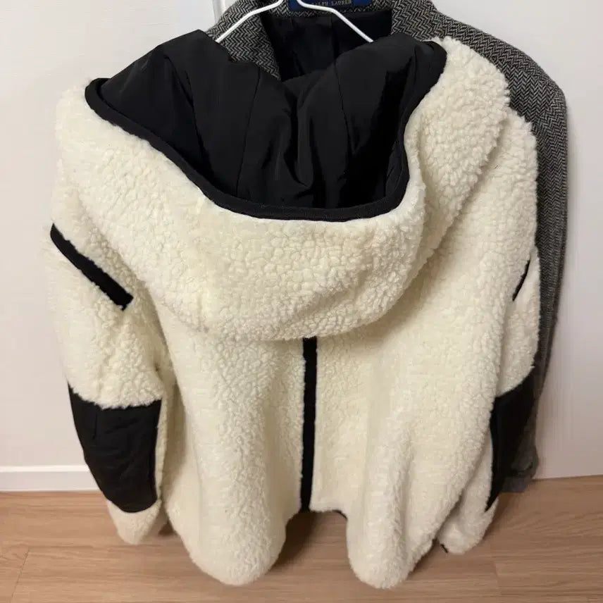 [BUNJANG] System Homme Fleece Hoodie Jacket / 시스템옴므 뽀글이 후디 자켓(후리스)
