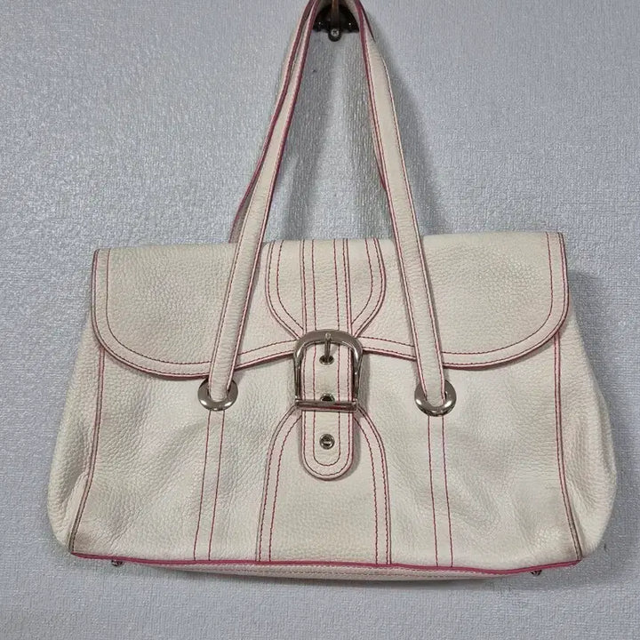 [BUNJANG] Daks Ivory Shoulder Bag / 닥스 아이보리 숄더백