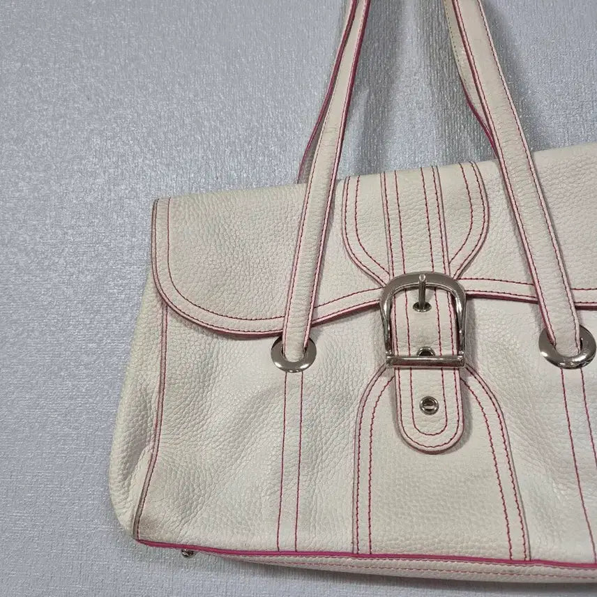 [BUNJANG] Daks Ivory Shoulder Bag / 닥스 아이보리 숄더백