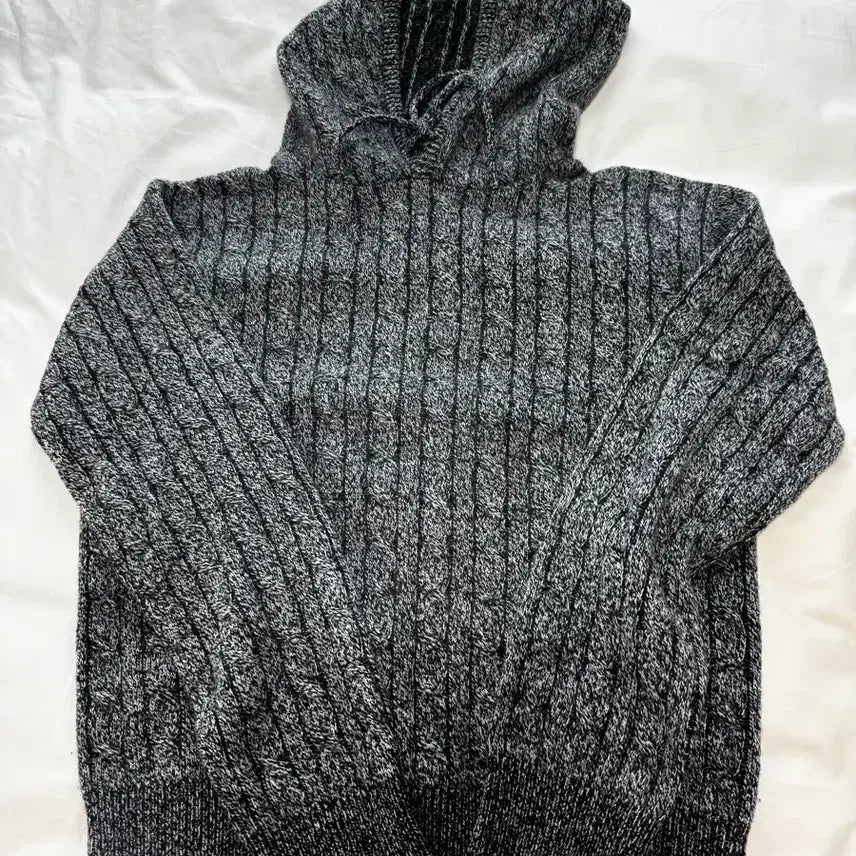 [BUNJANG] And You Cable Knit Hood - Size 66 / 앤유 케이블니트후드 사이즈 66
