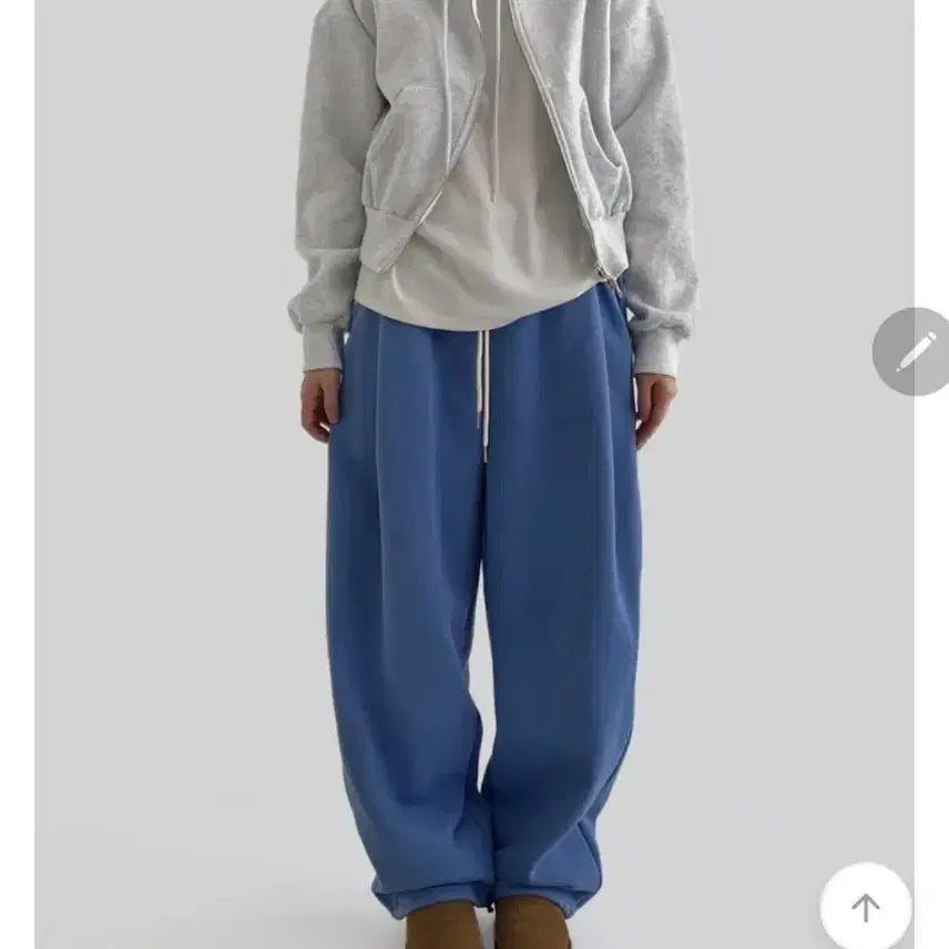 [BUNJANG] Autumn Fleece Lined String Pants / 어텀 양기모 스트링 팬츠