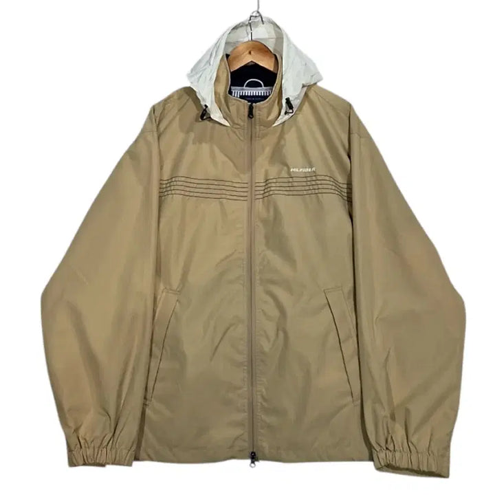 [BUNJANG] Tommy Hilfiger Poly Shell Embroidered Jacket / 타미힐피거 폴리쉘 자수 자켓