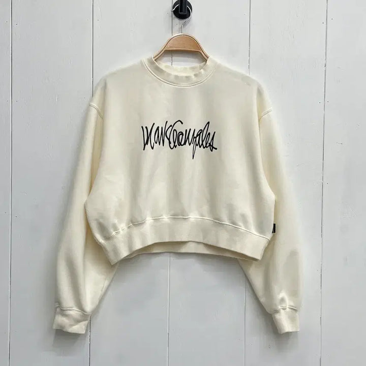 [SOLD OUT] 와릿이즌 마크 곤잘레스 로고 크롭 맨투맨