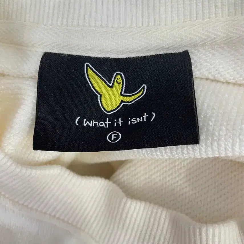 [SOLD OUT] 와릿이즌 마크 곤잘레스 로고 크롭 맨투맨