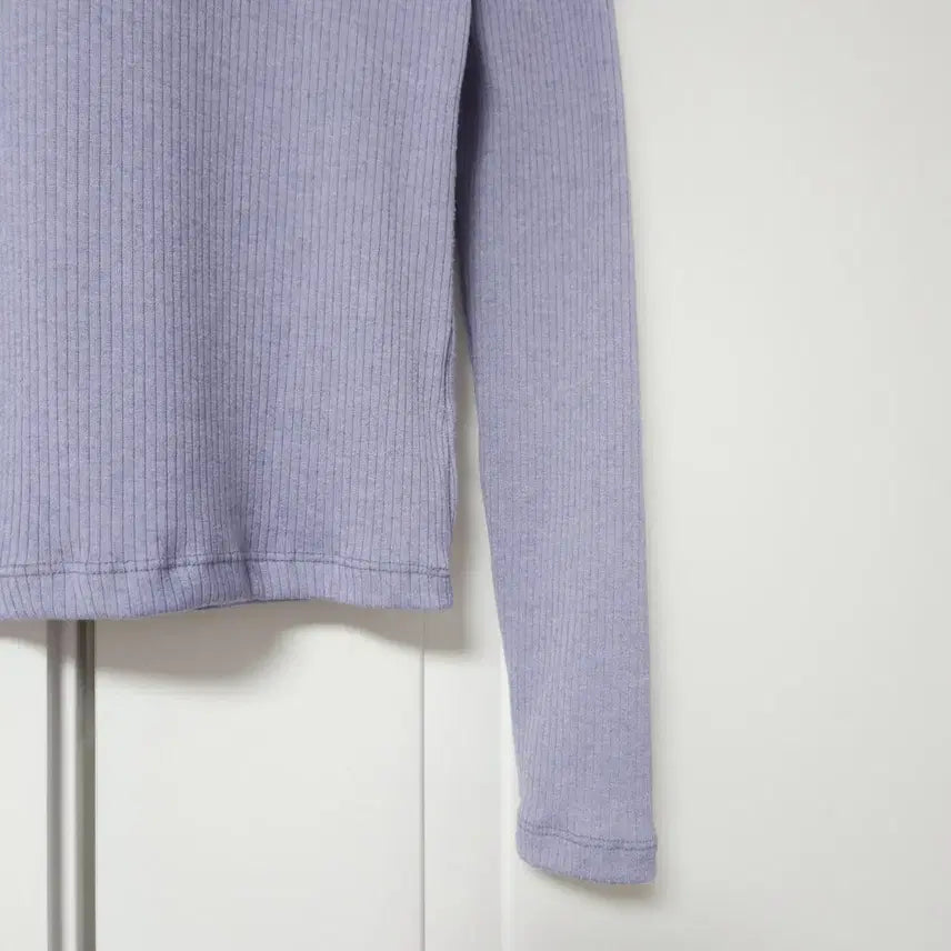 [BUNJANG] SALONDEMAG Ribbed Knit Top / 살롱드매그 약기모 골지티셔츠