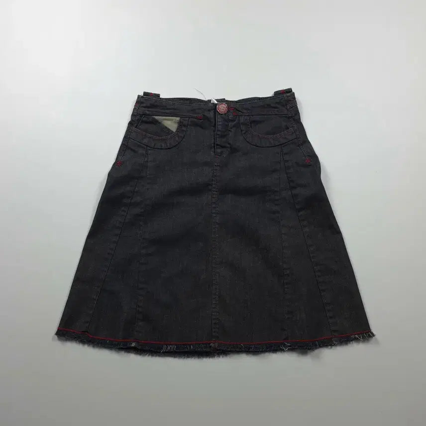 [BUNJANG] Y2K Vintage Denim Midi Skirt (M) / 일본 Y2K 빈티지 데님 미디 스커트 (M)
