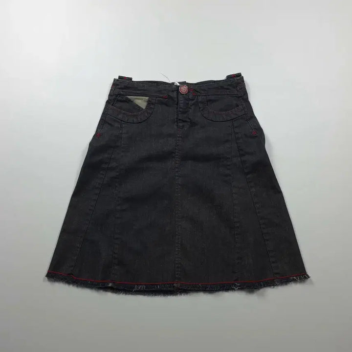 [BUNJANG] Y2K Vintage Denim Midi Skirt (M) / 일본 Y2K 빈티지 데님 미디 스커트 (M)