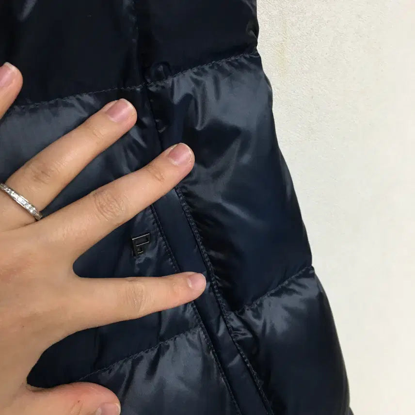 [BUNJANG] Beanpole Ladies Goose Down Long Padded Vest / 빈폴 레이디스 구스 롱 패딩조끼 90