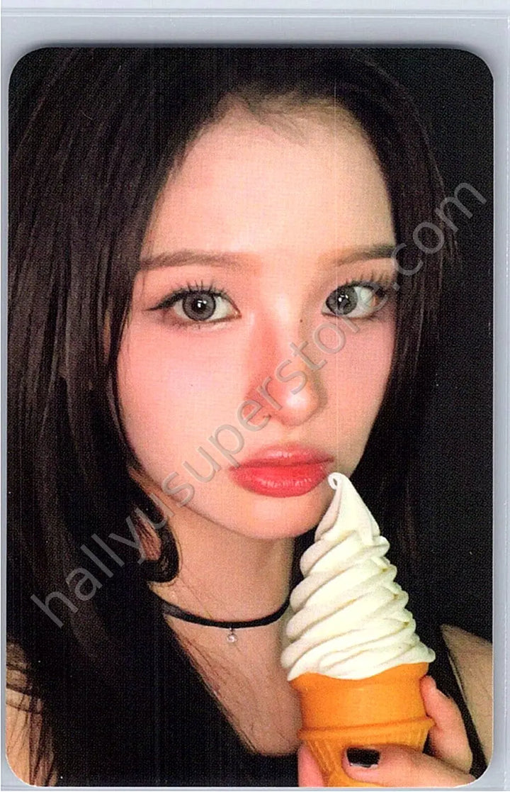 NMIXX - Sullyoon - Fe304: STICK OUT - Black Sheep Syndrome POP-UP STORE TINCASE PHOTOCARD SET