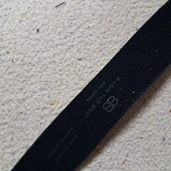 [BUNJANG] Vintage Double Buckle Western Style Belt / 빈티지 더블 버클 웨스턴 스타일 벨트 블랙
