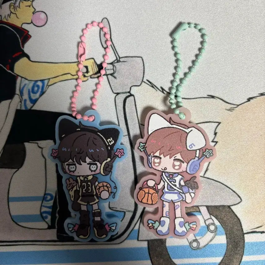 [BUNJANG] sendheart GBT Jong-sang &amp; Jong-su Acrylic Keyring / sendheart님 통판 가비지타임 갑타 종상 마켓 상호 종수 아크릴키링