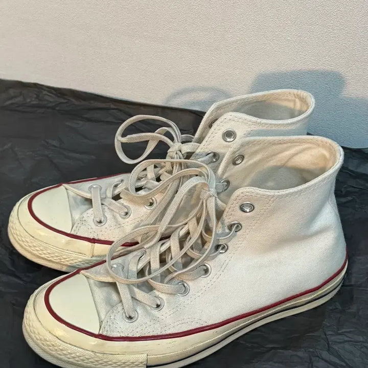 [BUNJANG] Converse Chuck 70 High Ivory Sneakers / (245) 컨버스 척70 하이 아이보리