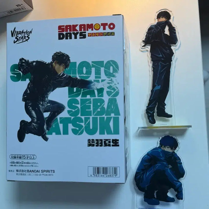 [BUNJANG] Sakamoto Days Seba Natsuki Acrylic Figure Bundle / 사카모토데이즈 사카데이 세바 나츠키 피규어, 아크릴 일괄