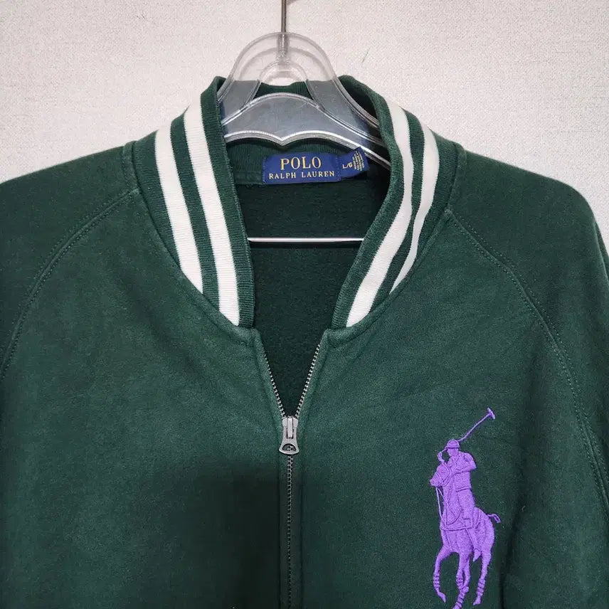[BUNJANG] Polo Ralph Lauren Big Pony Fleece Zip-Up XL / 폴로랄프로렌 빅포니 기모 집업 XL