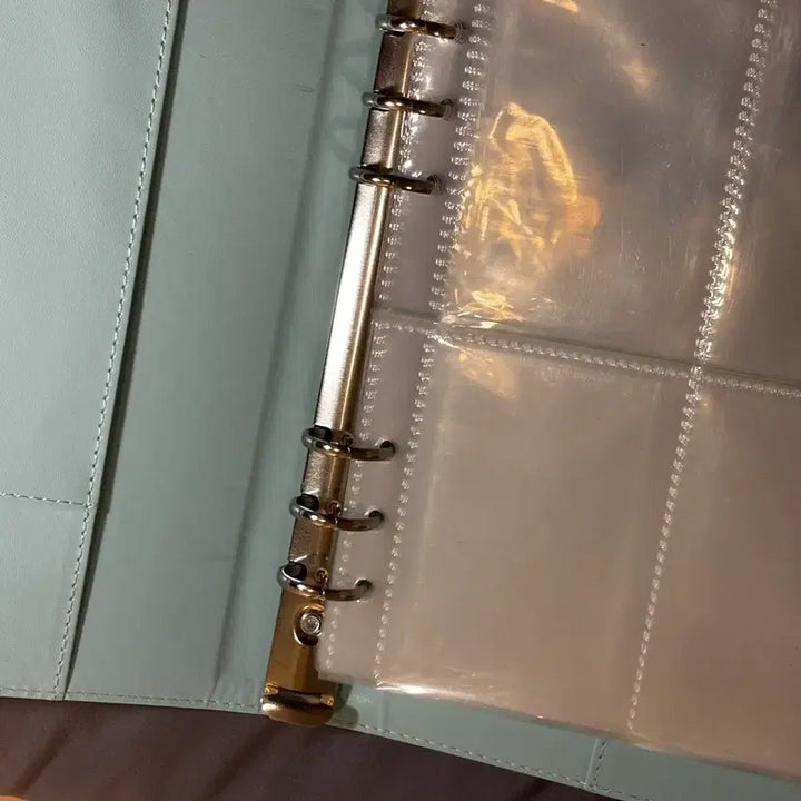 [SOLD OUT] 6공 마카롱 바인더 하늘색