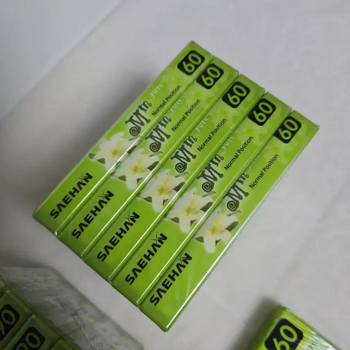 [BUNJANG] SaehanMM Blank Cassette Tapes (60/90 Min) / 새한MM 카세트공테이프 카세트녹음테이프 60분용or90분용 1세트 5장
