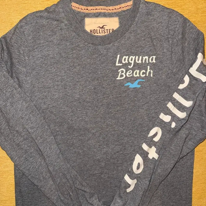 [BUNJANG] Hollister Gray Long Sleeve T-shirt / 홀리스터 그레이 긴팔티 S