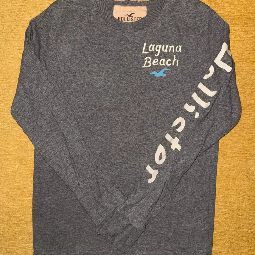 [BUNJANG] Hollister Gray Long Sleeve T-shirt / 홀리스터 그레이 긴팔티 S