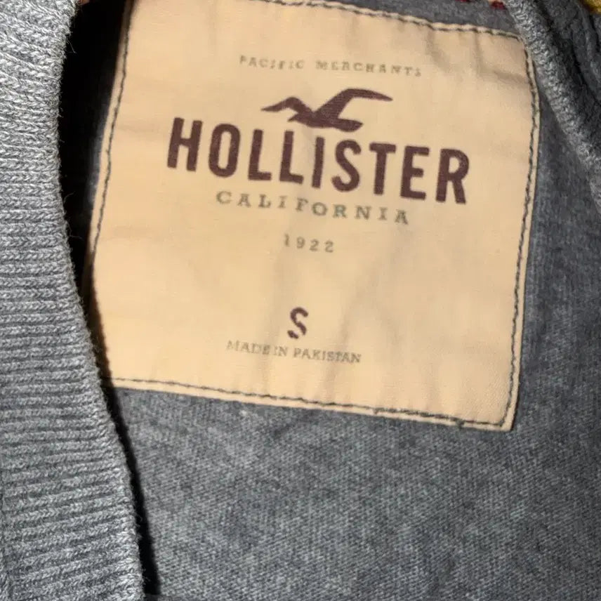 [BUNJANG] Hollister Gray Long Sleeve T-shirt / 홀리스터 그레이 긴팔티 S