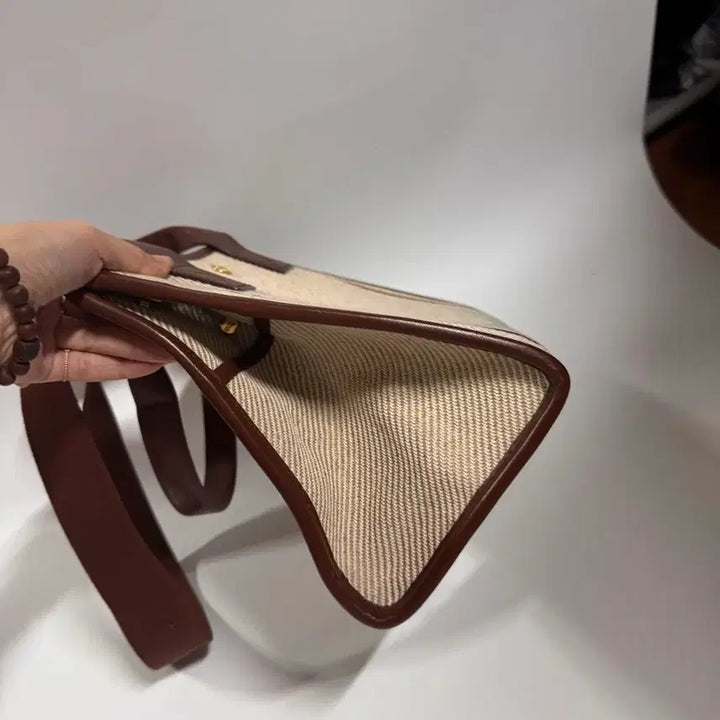 [BUNJANG] Colombo Canvas Tote Bag / 콜롬보 캔버스 토트백
