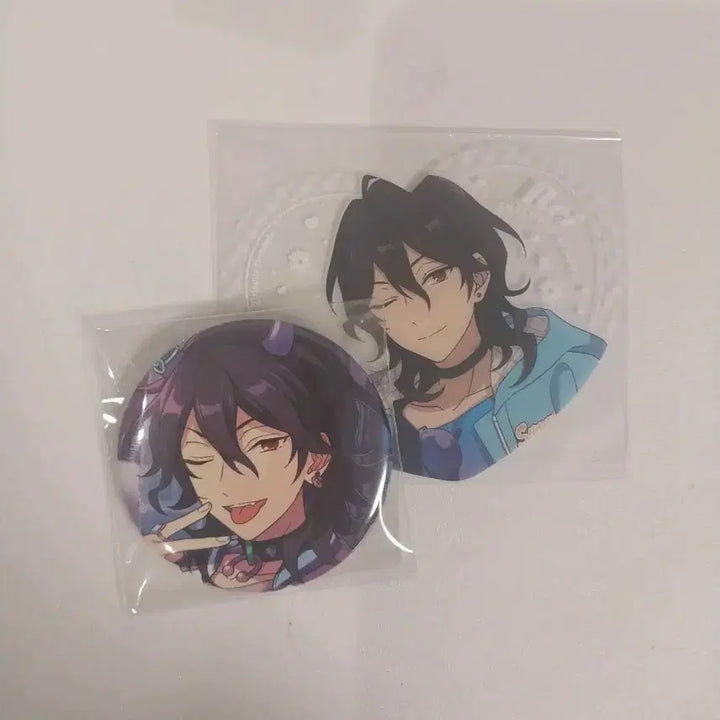 [BUNJANG] Ensemble Stars Sakuma Rei Picria Badge Bundle Set / 앙스타 사쿠마 레이 캔뱃지 피쿠리아 일괄